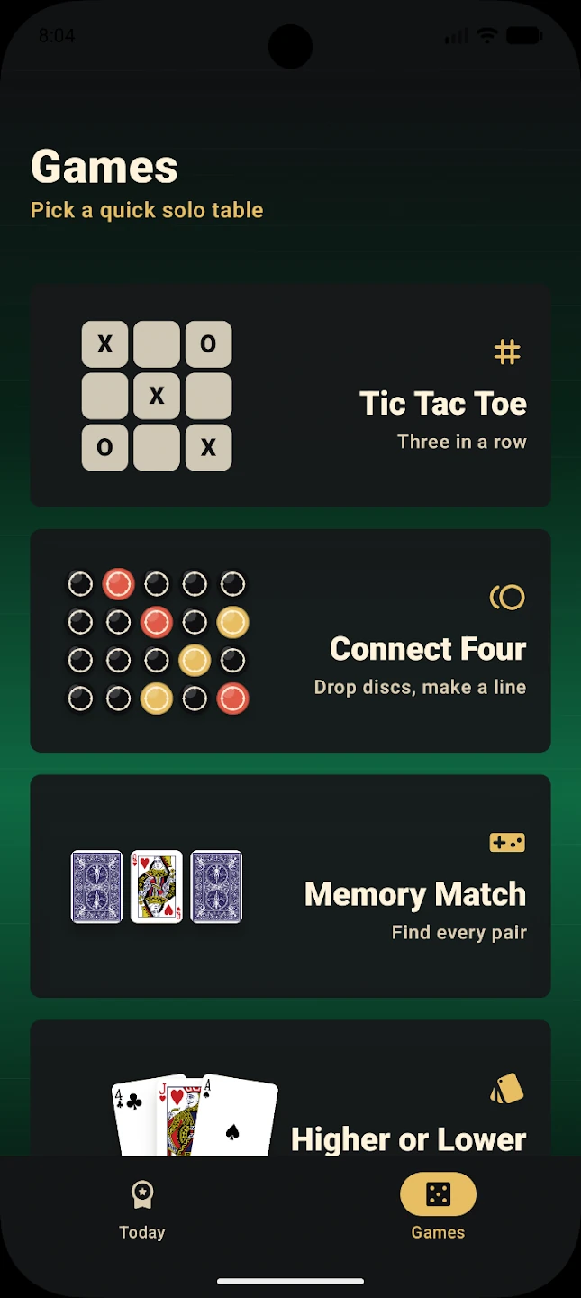 Solo Games · Android · 2